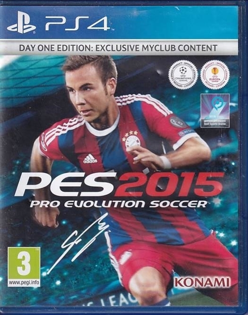 Pro Evolution Soccer 2015 - PS4 (B Grade) (Genbrug)